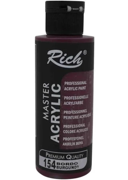 RİCH MASTER 2920 AKRİLİK BOYA BORDO 120CC