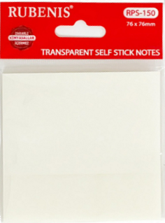 RUBENİS RPS-150 ŞEFFAF POSTİT 24'LÜ *24