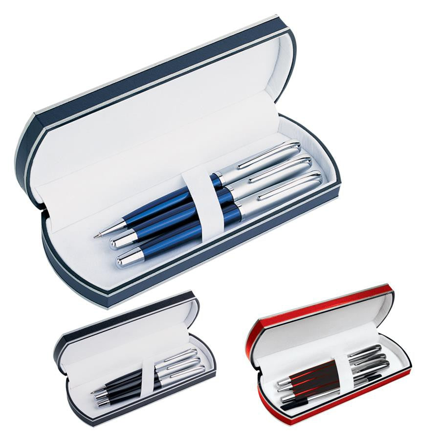 KAMP.MIKRO 1005-3 3'LÜ KALEM SETİ BORDO