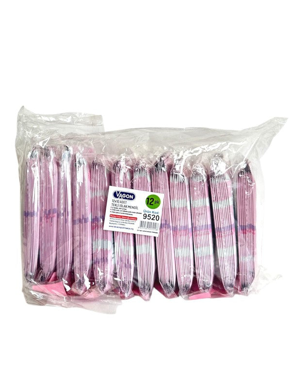 VAGON 9520 12X10 TEKLİ ISLAK MENDİL