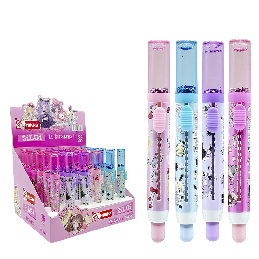 MİKRO ER-4581 ANIME VIBE SİLGİ 36'LI