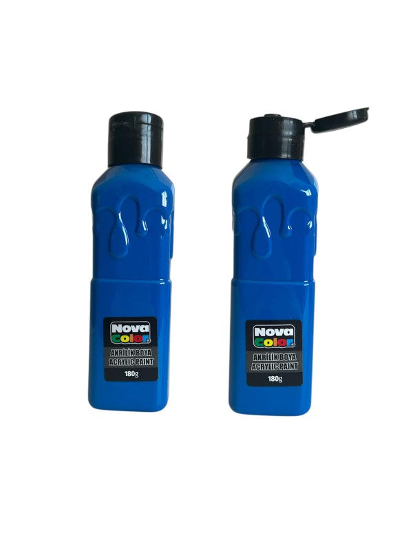 NOVA COLOR NC-1003 MAVİ AKRİLİK BOYA 180 GR*72