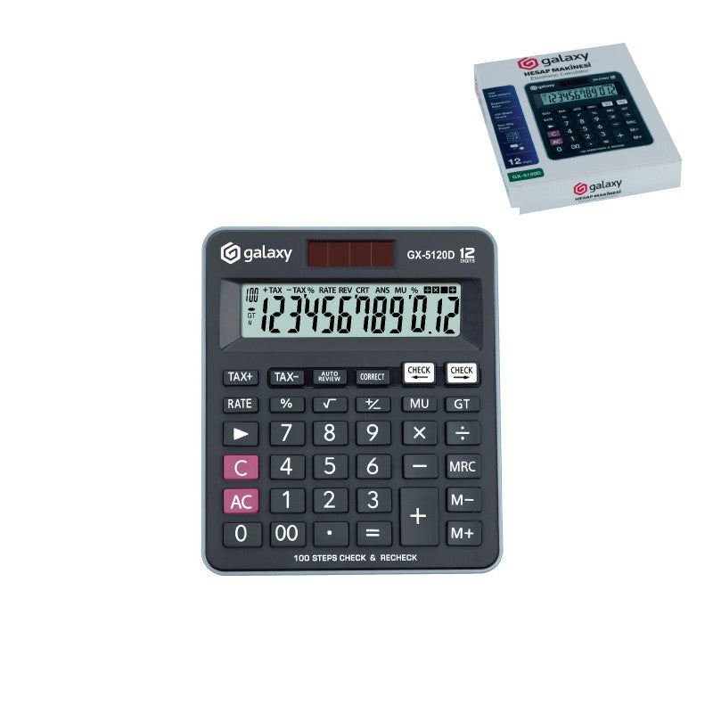 GALAXY GX-5120D HESAP MAKİNASI*100