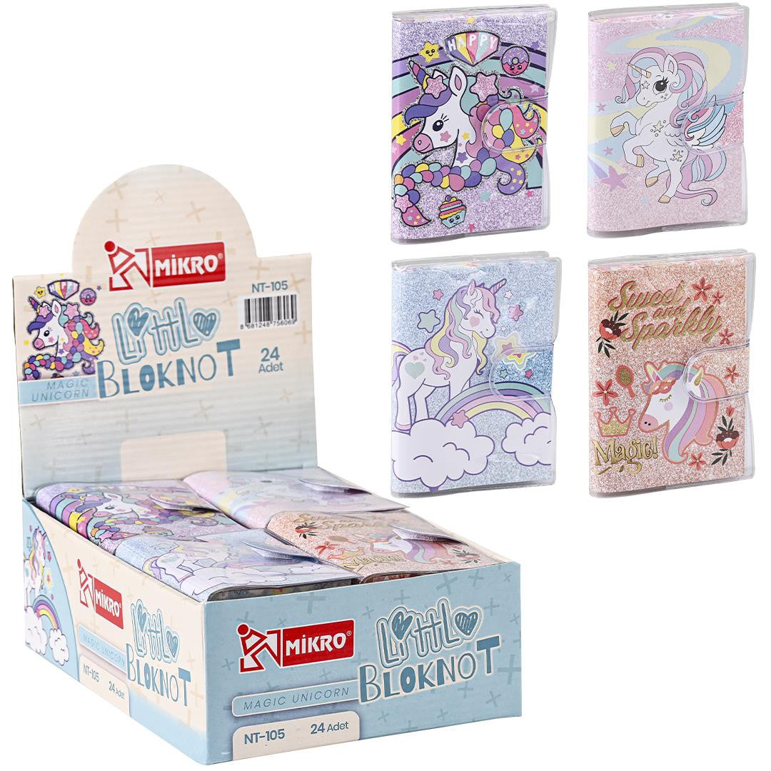 MİKRO NT-105 UNICORNS NOT DEFTERİ 24'LÜ *18