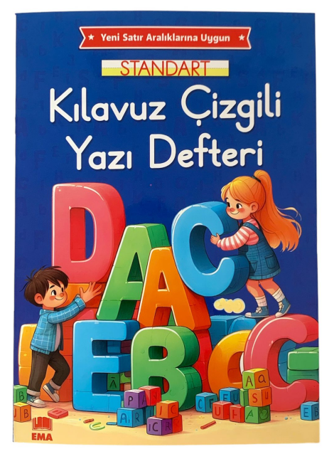 EMA A4 GÜZEL YAZI DEFTERİ STANDART KILAVUZ ÇİZGİLİ 50'Lİ |