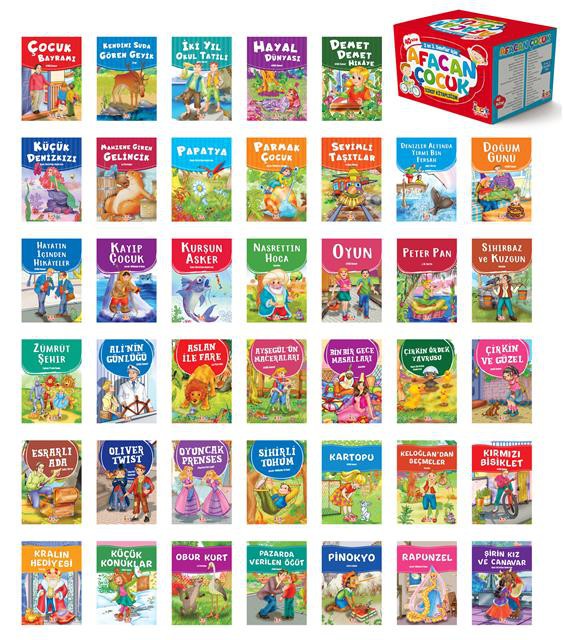 AFACAN ÇOCUK KİTAPLIĞI ( 40 KİTAP ) /BICIRIK