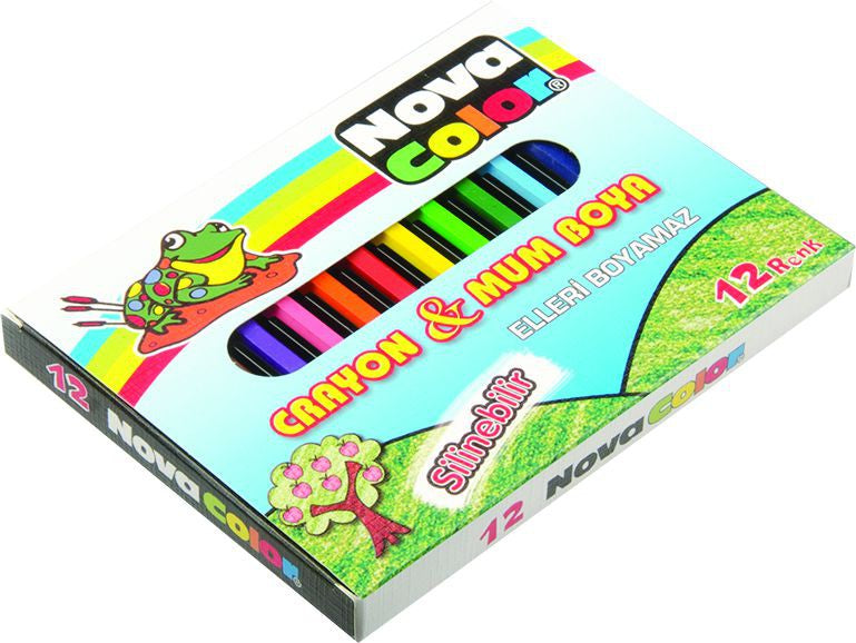 NOVA COLOR NC-1112 MUM BOYA 12RENK 24 'LÜ *144