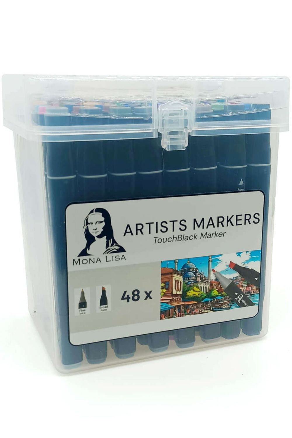 MONA LİSA TM1-48 TOUCHBLACK MARKER 48'Lİ