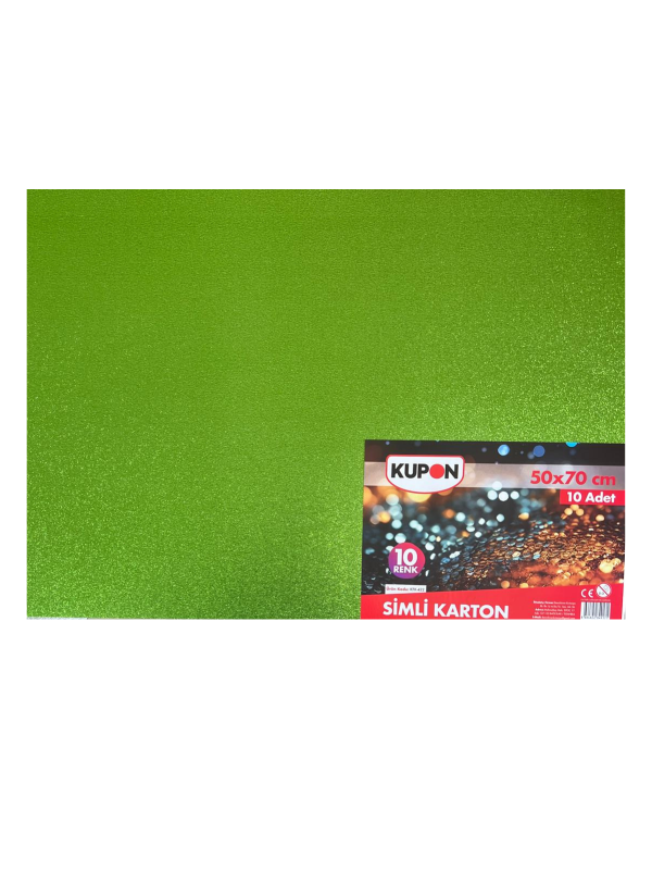KUPON KFK-422 50X70 SİMLİ KARTON 10 RENK *25
