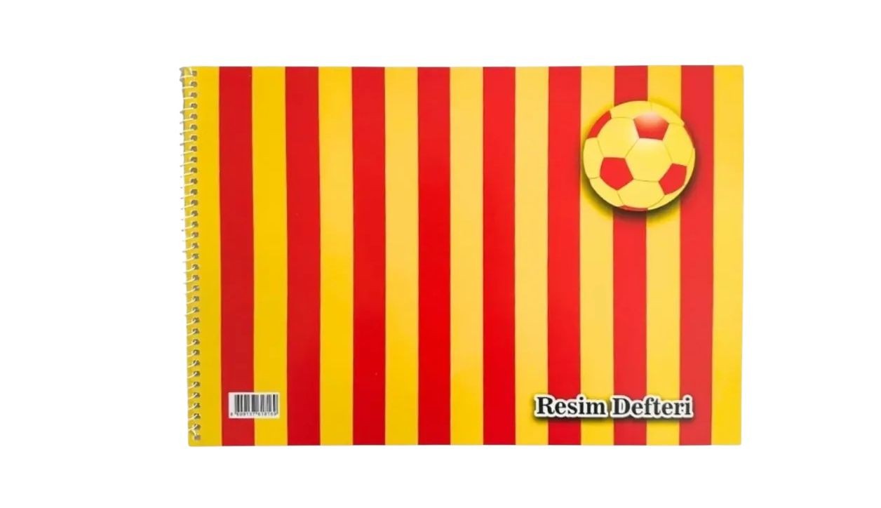 SİNGLE COLOR GALATASARAY K.K SP. 25X35 RESİM DEFTERİ 24'LÜ PAKET *16 >