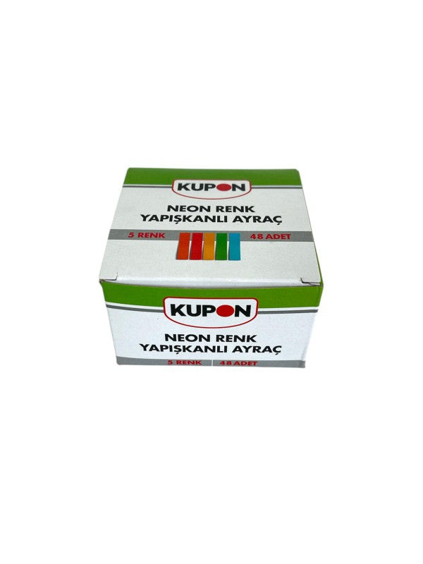 KUPON KYP-550 NEON YAPIŞKANLI AYRAÇ 48 'Lİ*36
